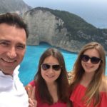 Алексей Зимин с семьей в Греции 2018 остров Закинф