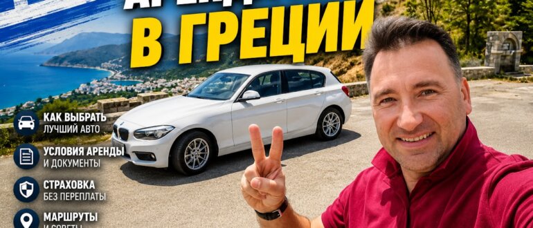 Аренда авто в Греции - заглавная картинка к статье Алексея Зимина
